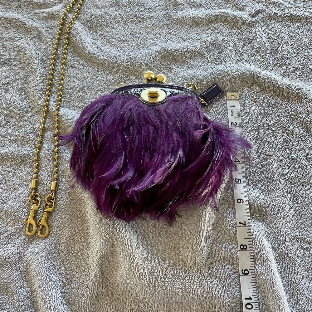 Rare Limited Edition Coach Poppy Ostrich